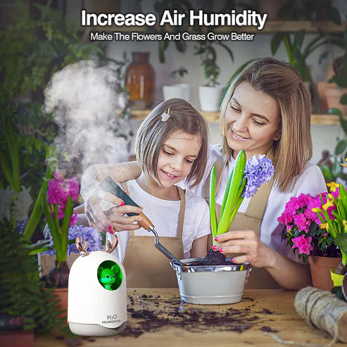 H2O Deer Antler LED Mini Humidifier – Cute & Portable